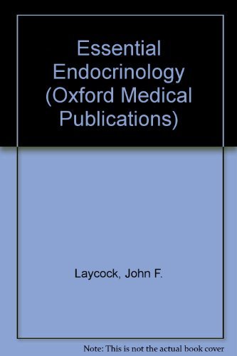 Beispielbild fr Essential Endocrinology (Oxford Medical Publications) zum Verkauf von AwesomeBooks