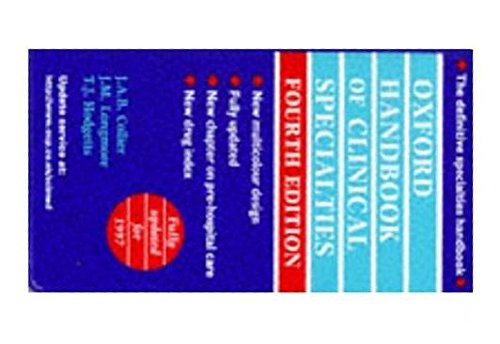 9780192625373: Oxford Handbook of Clinical Specialities