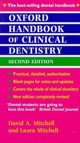 Imagen de archivo de Oxford Handbook of Clinical Dentistry a la venta por Better World Books