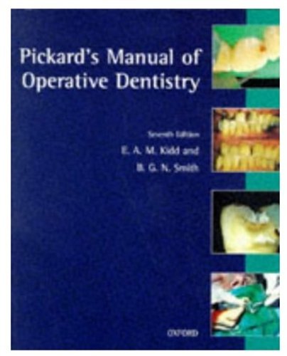 9780192626097: Pickard's Manual of Operative Dentistry