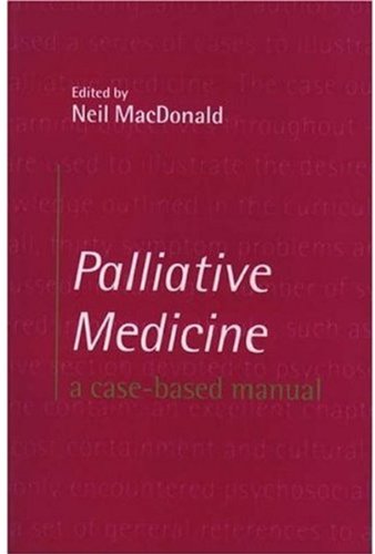 Imagen de archivo de Palliative Medicine: A case-based manual a la venta por Half Price Books Inc.