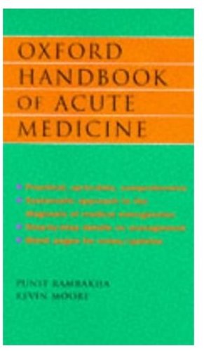 Imagen de archivo de Oxford Handbook of Acute Medicine a la venta por Wonder Book