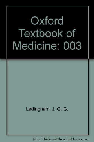 Stock image for OXFORD TEXTBOOK OF MEDICINE: VOL. 3, SECTIONS 18-33 AND INDEX. for sale by Cambridge Rare Books