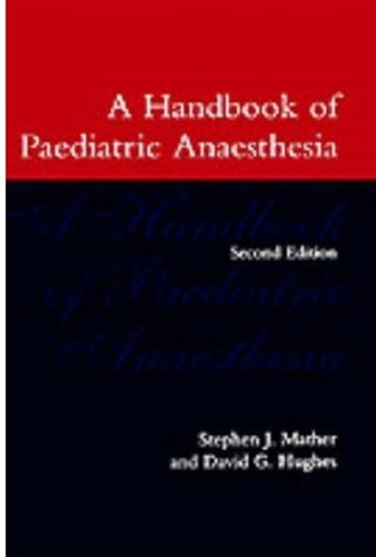 Imagen de archivo de A Handbook of Paediatric Anaesthesia (Oxford Medical Publications) a la venta por WorldofBooks