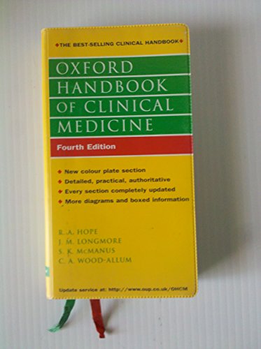 Oxford Handbook of Clinical Medicine (9780192627834) by Hope, R. A.; Longmore, J. M.; Wood-Allum, C. A.; McManus, S. K.