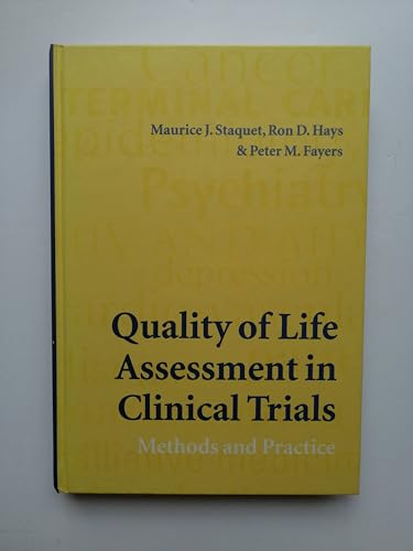 Beispielbild fr Quality of Life Assessment in Clinical Trials : Methods and Practice zum Verkauf von Better World Books