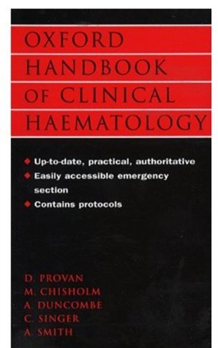 Imagen de archivo de Oxford Handbook of Clinical Haematology a la venta por Better World Books