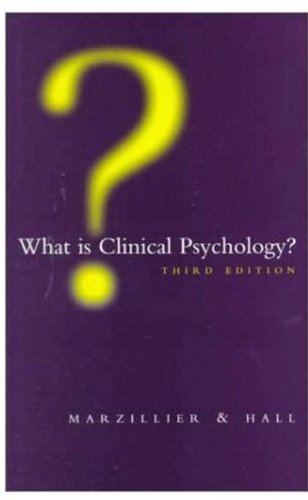 Imagen de archivo de What is Clinical Psychology? a la venta por WorldofBooks