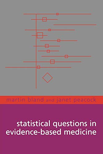 Imagen de archivo de Statistical Questions in Evidence-Based Medicine a la venta por ZBK Books