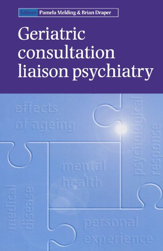 Imagen de archivo de Geriatric Consultation Liaison Psychiatry a la venta por Better World Books