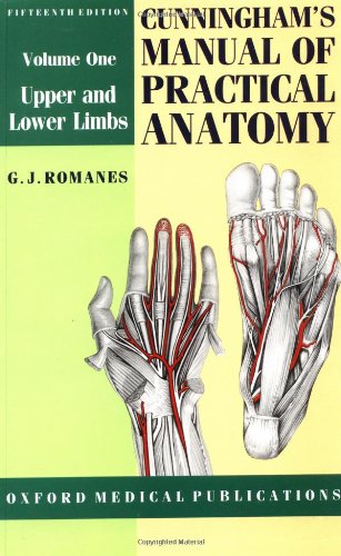 Beispielbild fr Upper and Lower Limbs (Volume 1) (Cunningham's Manual of Practical Anatomy) zum Verkauf von WorldofBooks