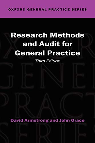 Research Methods and Audit for General Practice (9780192631916) by Armstrong, David