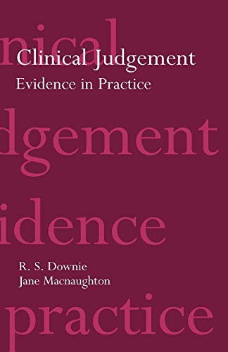 Beispielbild fr Clinical Judgement: Evidence in Practice (Oxford Medical Publications) zum Verkauf von Anybook.com