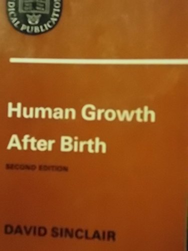 9780192633255: Human Growth After Birth