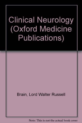 9780192641601: Brain's clinical neurology (Oxford medical publications)