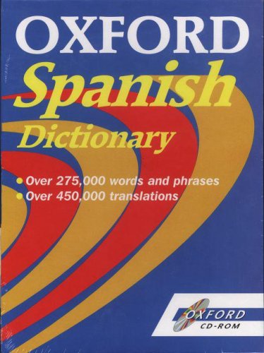 Imagen de archivo de Oxford Spanish Dictionary CD-ROM a la venta por SecondSale