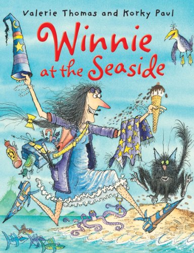 Beispielbild fr Winnie at the Seaside (Winnie the Witch Book & CD) zum Verkauf von medimops