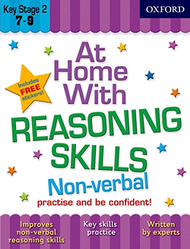 9780192734303: At Home with Non-Verbal Reasoning Skills (7-9)
