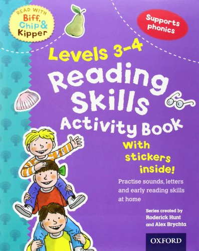 9780192734419: Reading Skills Activity Book, Levels 3-4 (Read with Biff, Chip, and Kipper)