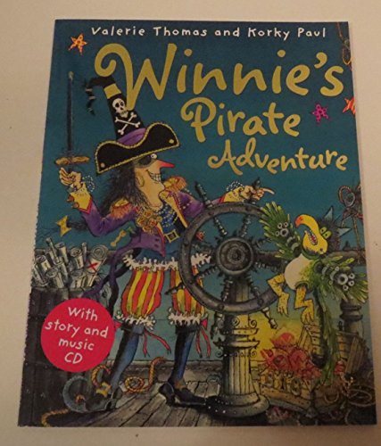 Beispielbild fr Winnie's Pirate Adventure (Paperback & CD) zum Verkauf von WorldofBooks