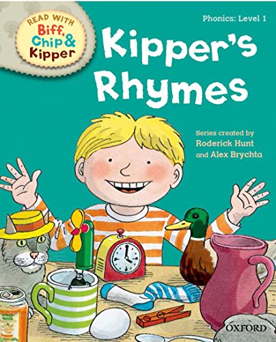 Beispielbild fr Oxford Reading Tree Read with Biff Chip and Kipper: Phonics: Level 1. Kipper's Rhymes zum Verkauf von WorldofBooks