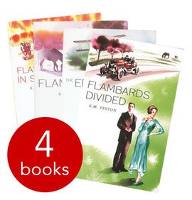 Stock image for Flambards Quartet - 4 Books: The Edge of the Cloud / Flambards / Flambards in Summer / Flambards Divided for sale by Jaycey Books