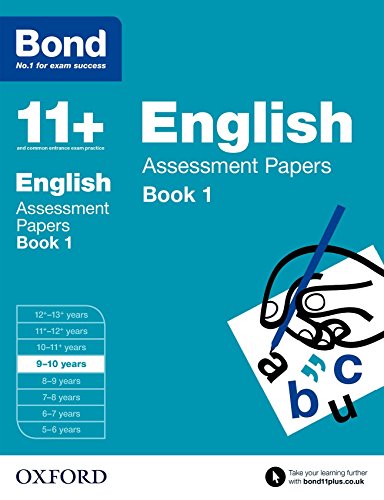 Imagen de archivo de Bond 11+: English Assessment Papers: 9-10 years Book 1 a la venta por AwesomeBooks