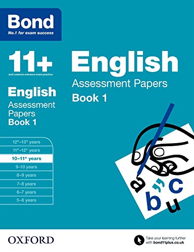 Imagen de archivo de Bond 11+: English Assessment Papers: 10-11+ years Book 1 a la venta por AwesomeBooks