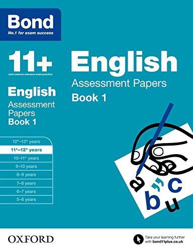Beispielbild fr Bond 11+: English Assessment Papers: 11+-12+ years Book 1 zum Verkauf von Reuseabook