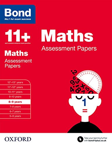 Stock image for Bond 11+: Maths: Assessment Papers: 8-9 years (Bond 11+) for sale by MusicMagpie