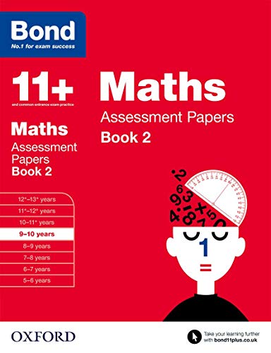 Stock image for Bond 11+: Maths Assessment Papers: 9-10 years Book 2 for sale by Greener Books