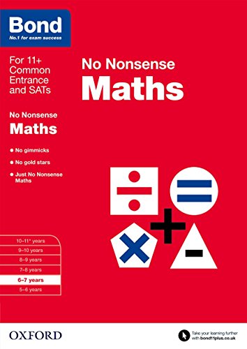 Imagen de archivo de Bond: Maths No Nonsense: 6-7 years a la venta por AwesomeBooks