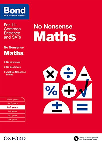 Imagen de archivo de No Nonsense Maths. 8-9 Years a la venta por Blackwell's