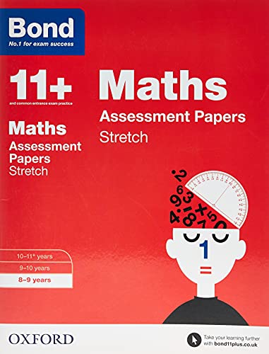 Beispielbild fr Bond 11+: Maths Stretch Papers: 8-9 years zum Verkauf von AwesomeBooks