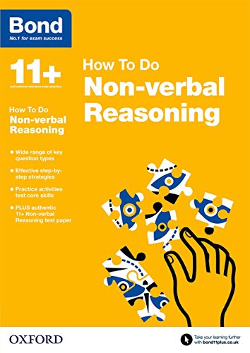 Stock image for Bond 11+: Non-verbal Reasoning How to Do for sale by WorldofBooks