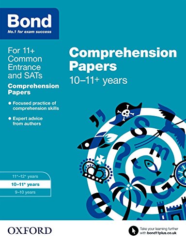 Stock image for Bond 11+: English: Comprehension Papers: 10-11+ years (Bond 11+) for sale by BooksRun