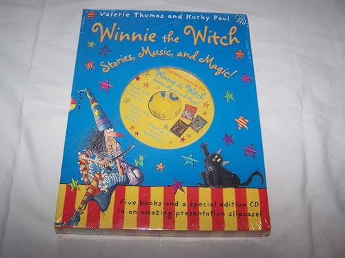 Imagen de archivo de Winnie the Witch: Stories, Music, and Magic! (5 books with CD) a la venta por AwesomeBooks