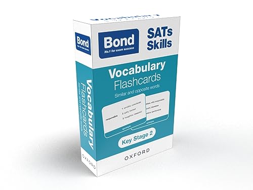 Imagen de archivo de Bond SATs Skills: Vocabulary Flashcards: Similar and Opposite Words a la venta por AwesomeBooks