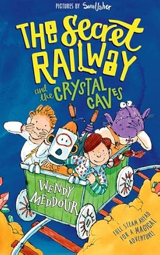 Stock image for The Secret Railway and the Crystal Caves for sale by AwesomeBooks