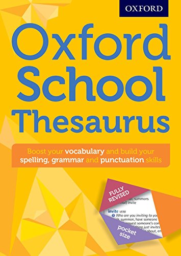 Imagen de archivo de Oxford School Thesaurus a la venta por WorldofBooks