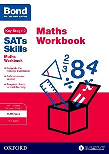 Imagen de archivo de Bond SATs Skills: Maths Workbook 9-10 Years a la venta por AwesomeBooks