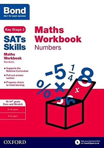 Imagen de archivo de Bond SATs Skills: Maths Workbook: Numbers 10-11+ Years core and stretch a la venta por WorldofBooks