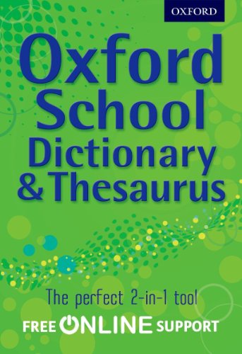 9780192756916: Oxford School Dictionary & Thesaurus (Hardback) (Thesaurus dictionaries) - 9780192756916