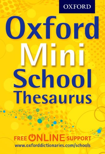 Beispielbild fr Oxford Mini School Thesaurus Oxford Dictionaries zum Verkauf von Iridium_Books