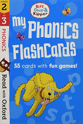 Stock image for Read with Oxford: Stages 2-3: Biff, Chip and Kipper: My Phonics Flashcards for sale by Monster Bookshop