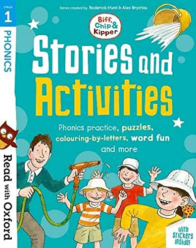 Beispielbild fr Read with Oxford: Stage 1: Biff, Chip and Kipper: Stories and Activities: Phonics practice, puzzles, colouring-by-letters, word fun and more zum Verkauf von AwesomeBooks