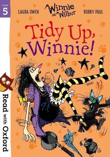Stock image for Read with Oxford: Stage 5: Winnie and Wilbur: Tidy Up, Winnie! for sale by WorldofBooks