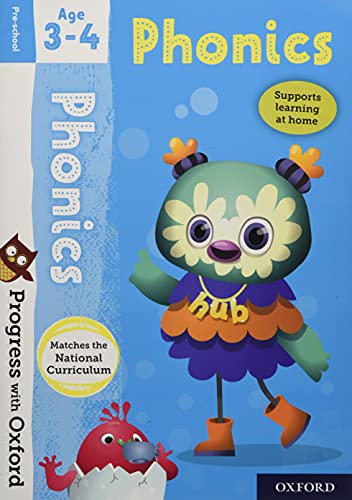 Stock image for Progress with Oxford: Phonics Age 3-4 for sale by AwesomeBooks