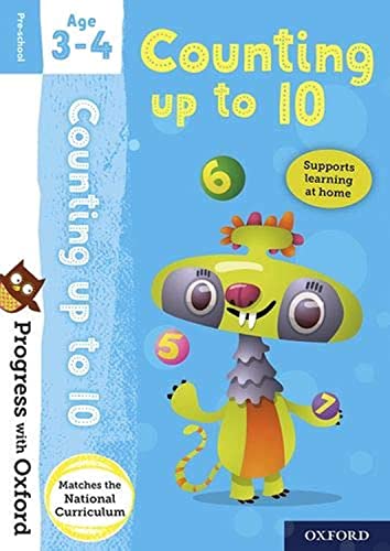 9780192765451: Progress with Oxford: Counting Age 3-4 - Prepare for School with Essential Maths Skills