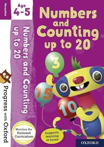 9780192765543: Numbers and Counting up to 20 Age 4-5 (Progress with Oxford)